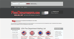 Desktop Screenshot of mailing-list.fire-departments.org